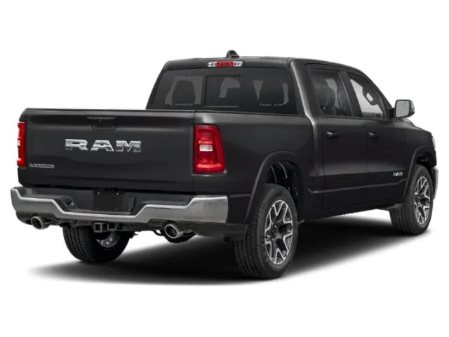 New 2026 Diamond Black Crystal Pearl-Coat Exterior Paint RAM LARAMIE image 2