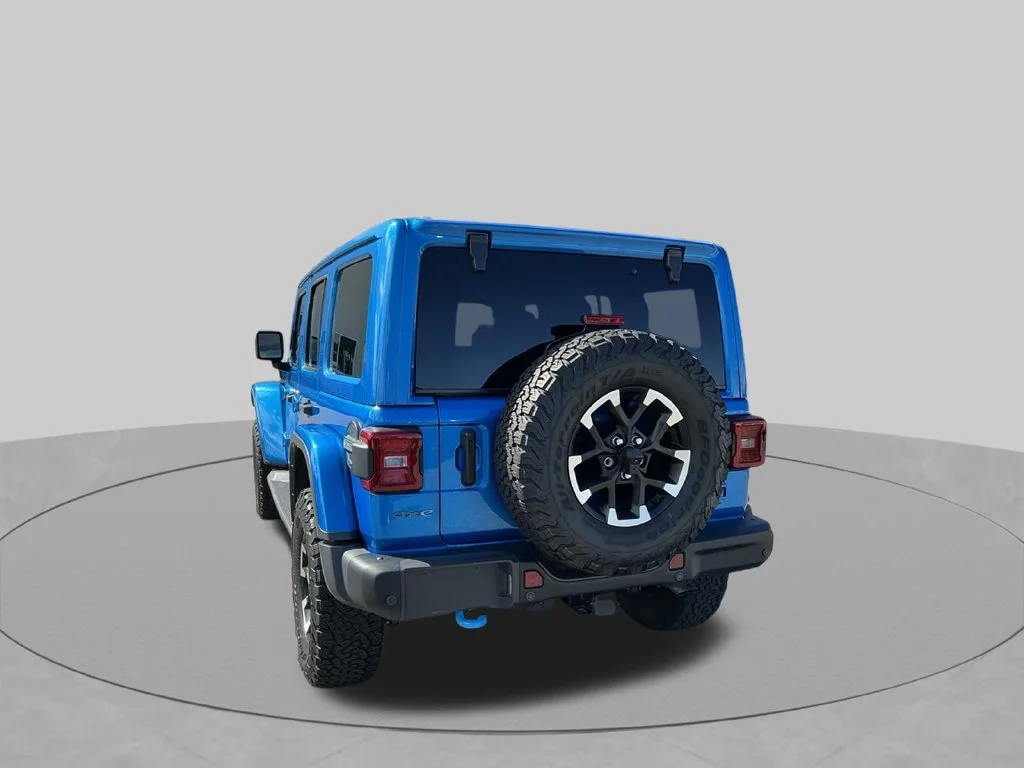Used 2024 Blue Jeep Rubicon 4xe image 8