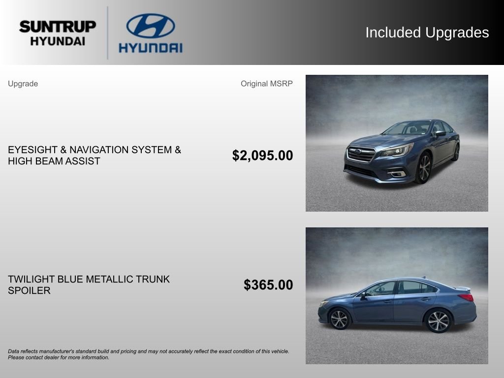 Used 2018 Twilight Blue Metallic Subaru 2.5i image 2
