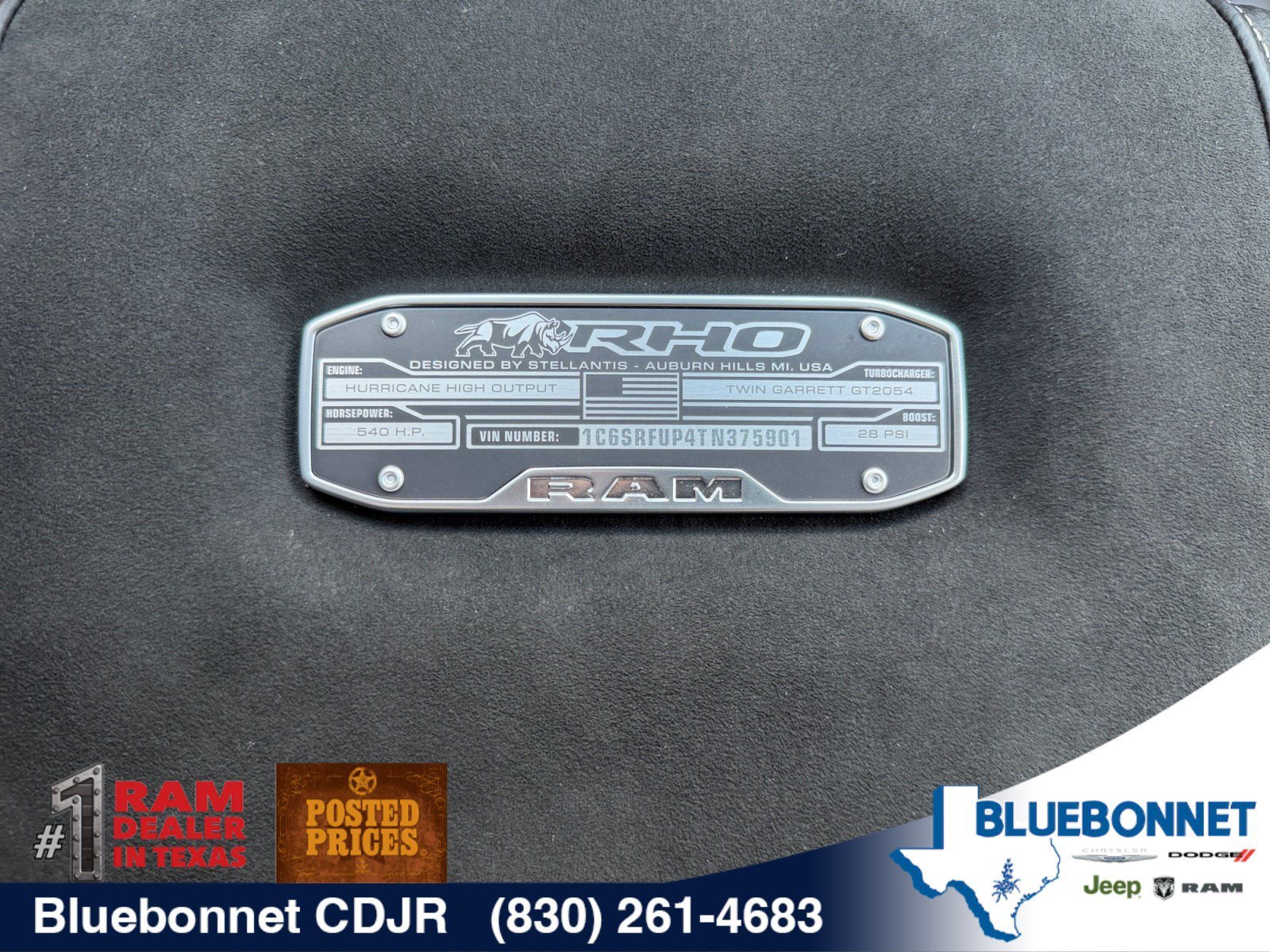 New 2026 Forged Blue Metallic Exterior Paint RAM RHO image 26