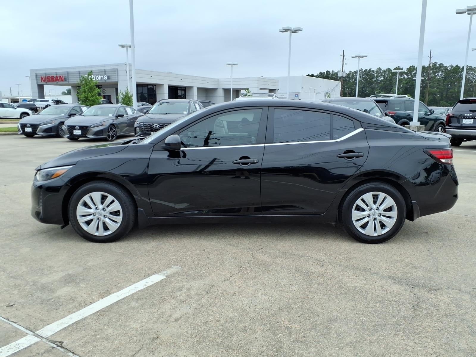2025 Nissan Sentra S Black at Robbins Nissan
