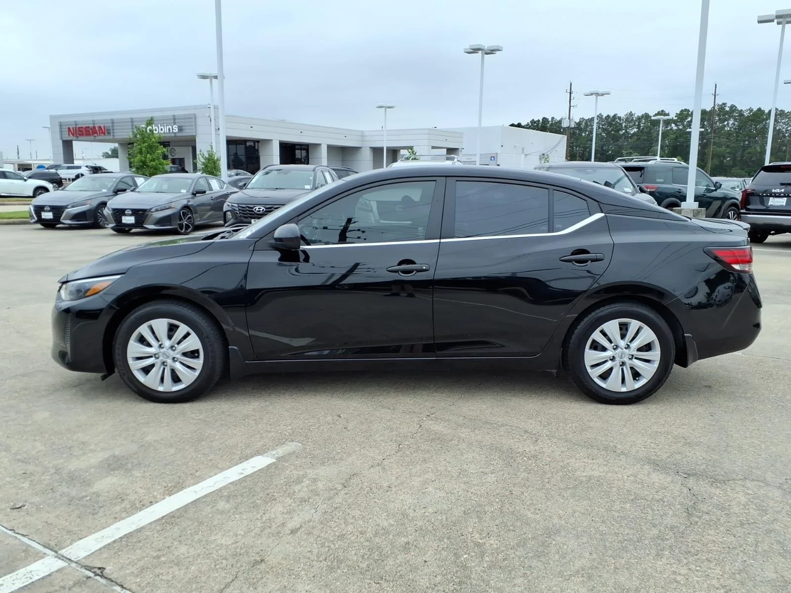 2025 Nissan Sentra S Black at Robbins Nissan