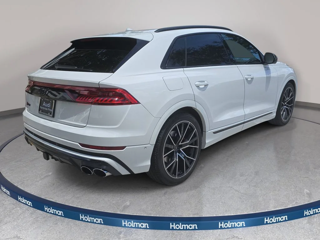 Used 2023 White Audi 4.0T Prestige image 8