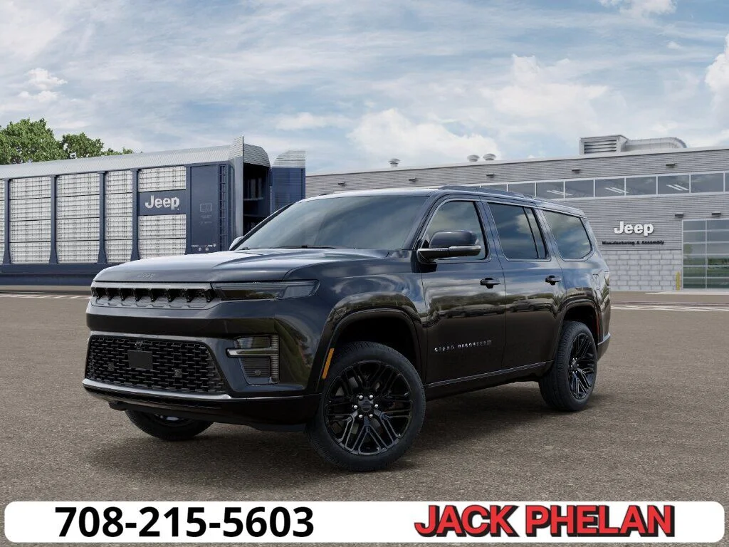New 2026 High Gloss Black Exterior Paint Jeep Limited Reserve image 1