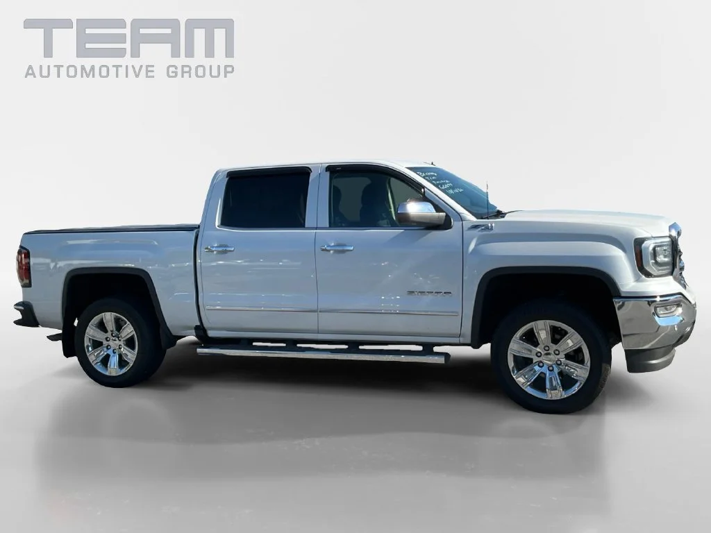 Used 2016 WHITE FROST TRICOAT GMC SLT image 8