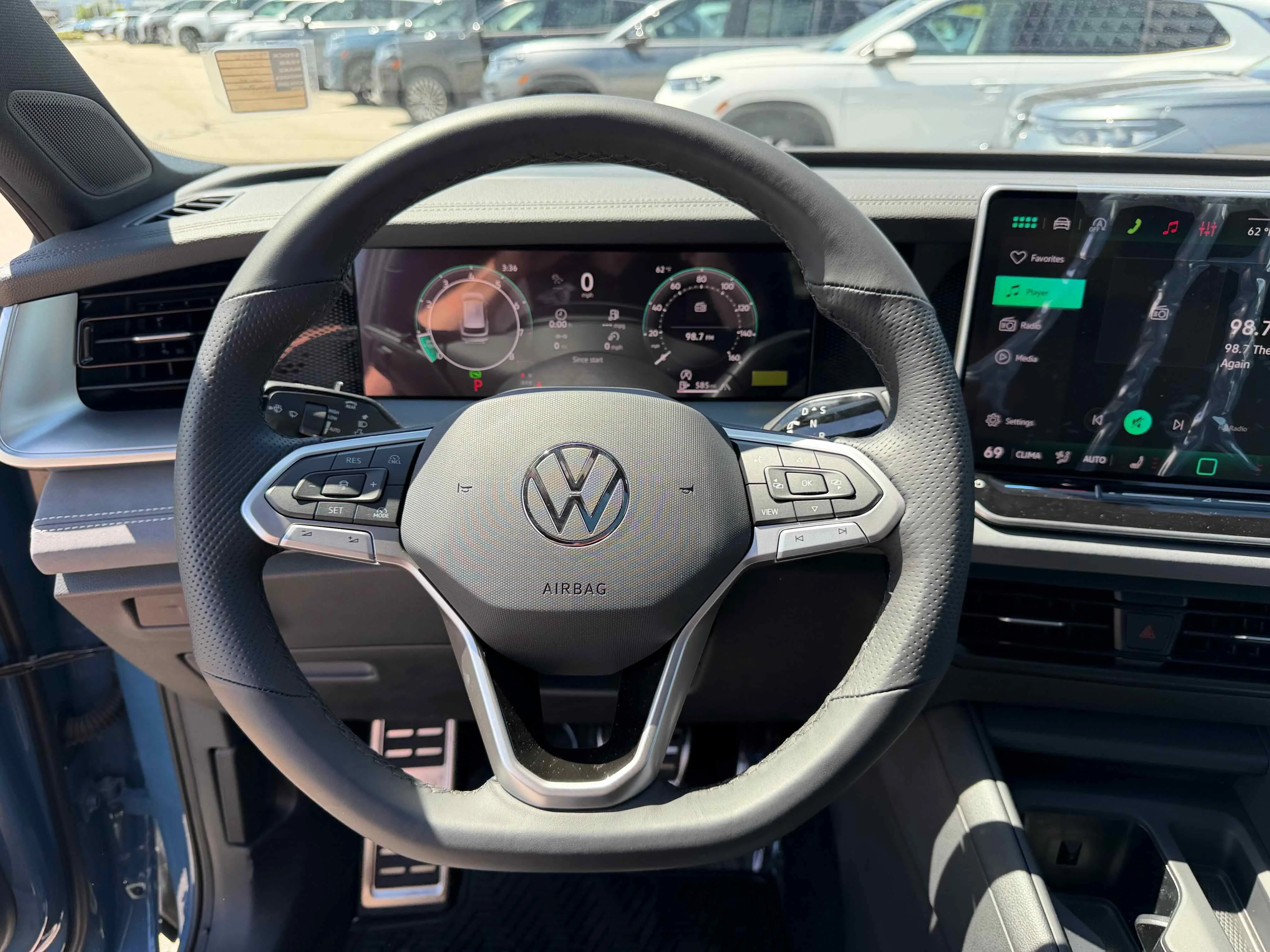 New 2026 Blue Volkswagen SE R-Line Black image 17