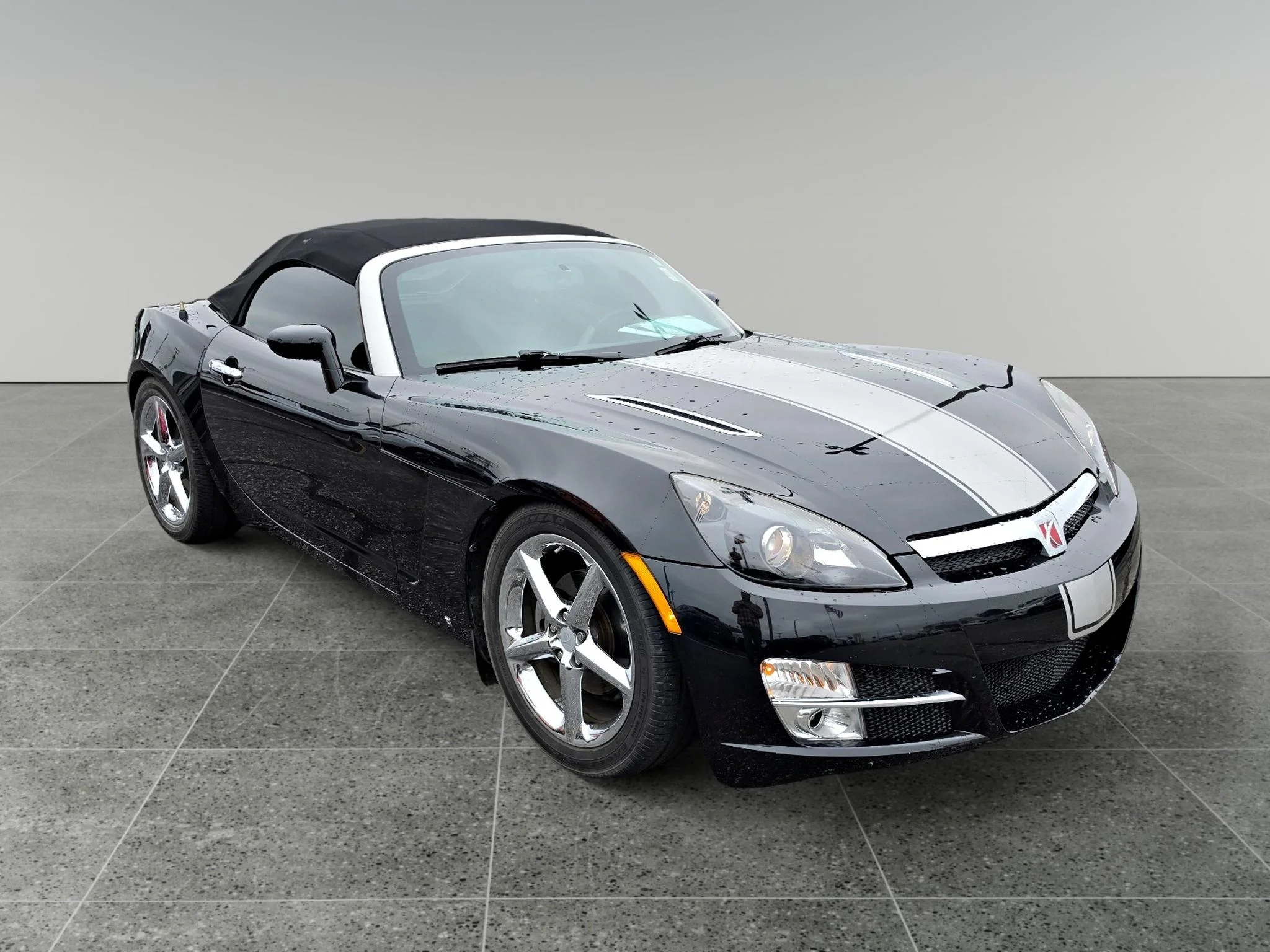 Used 2008 Carbon Flash w/Black Convertible Top Saturn Carbon Flash SE image 4