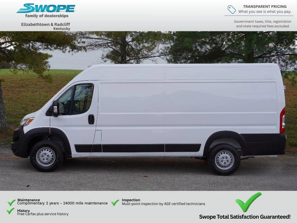 New 2025 Bright White Clearcoat RAM Tradesman image 5