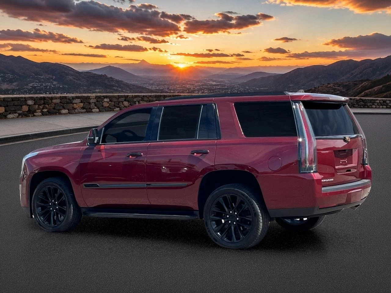 Used 2020 Red Passion Tintcoat Cadillac Luxury image 4
