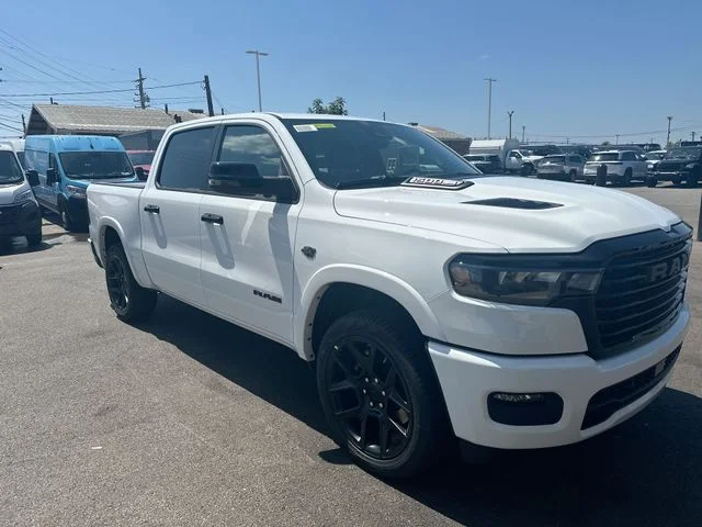 New 2027 Bright White Clear-Coat Exterior Paint RAM Laramie image 11