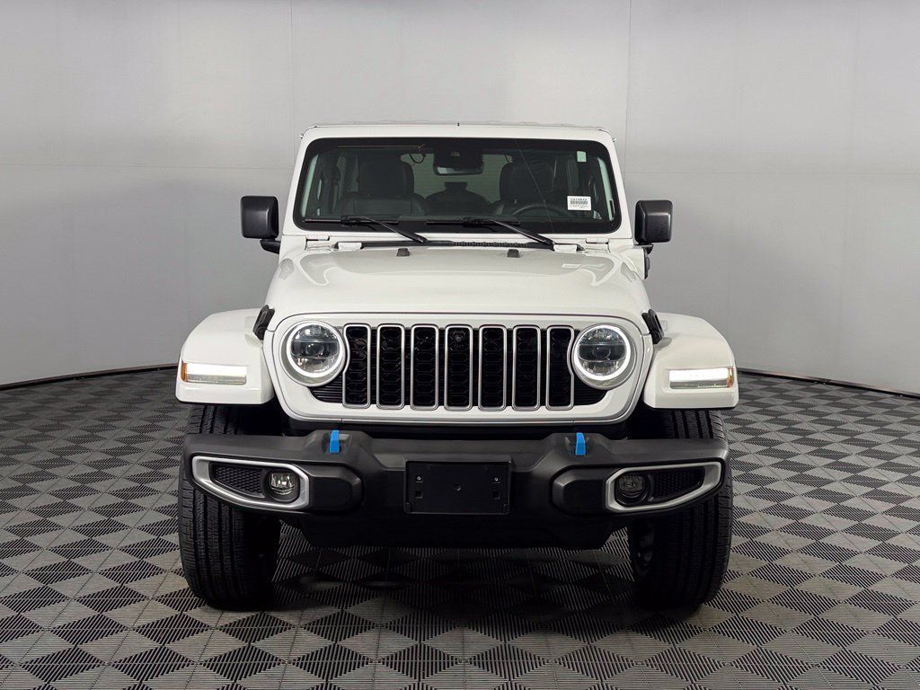 Certified Used 2024 White Jeep Sahara 4xe image 4