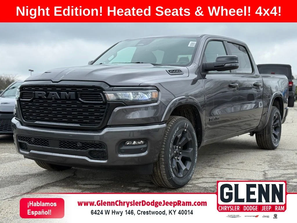 New 2026 Granite Crystal Metallic Clearcoat RAM Big Horn/Lone Star image 1