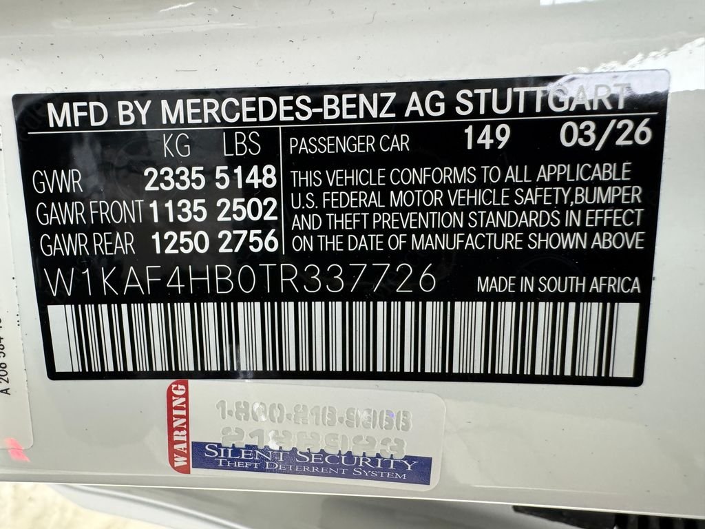 New 2026 White Mercedes-Benz C 300 image 30