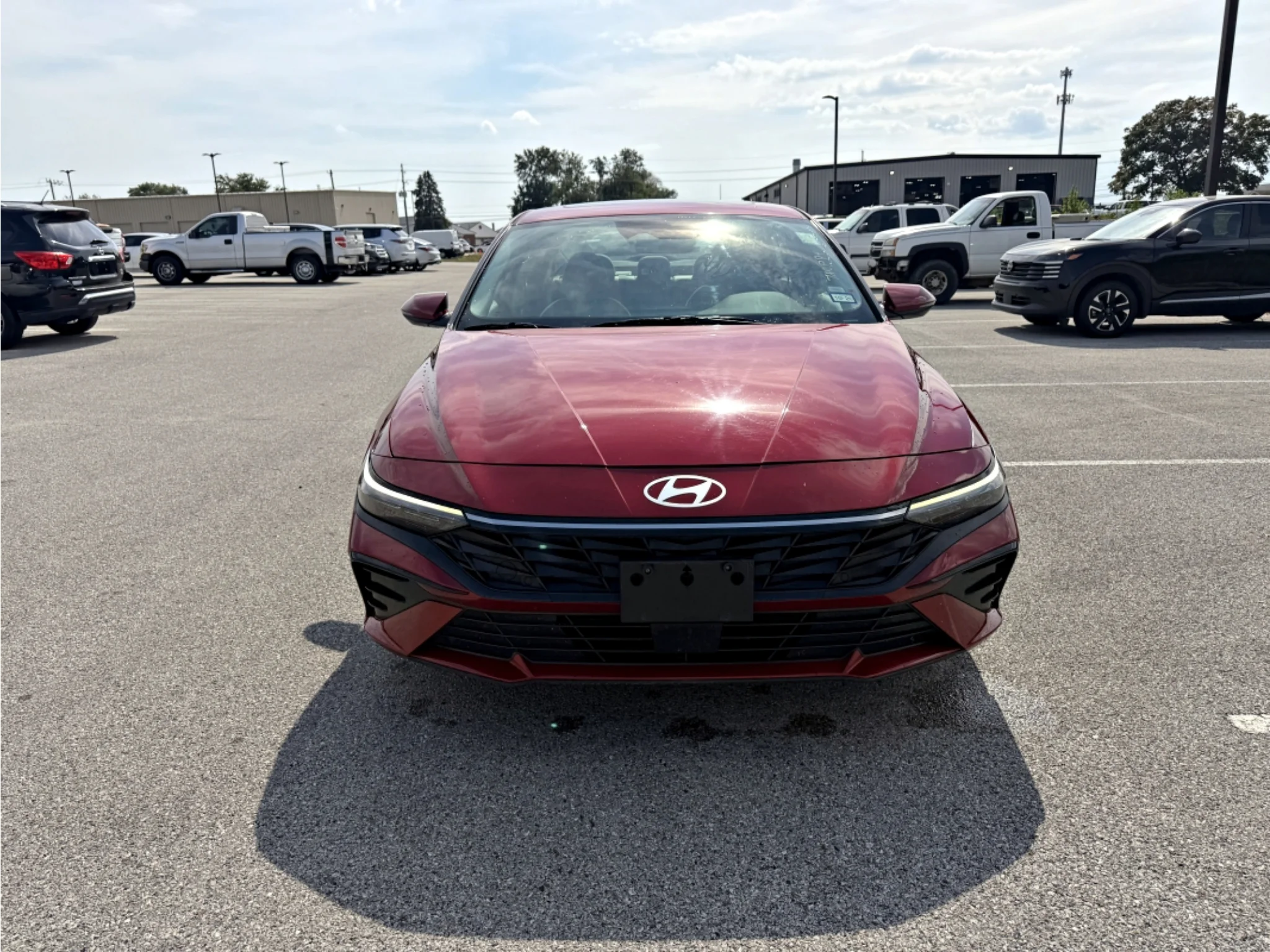 Used 2025 Ultimate Red Hyundai Limited image 2