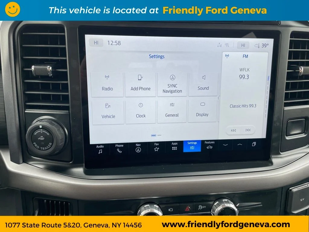 Used 2025 Iconic Silver Metallic Ford XLT image 87