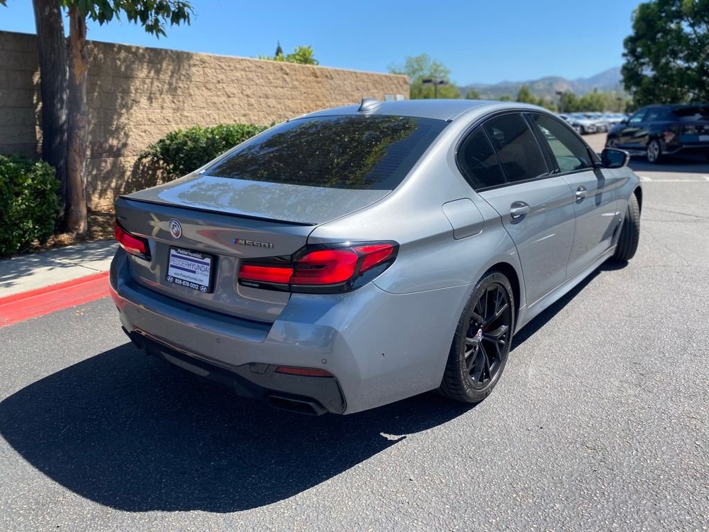 Used 2023 Gray BMW M550i xDrive image 7