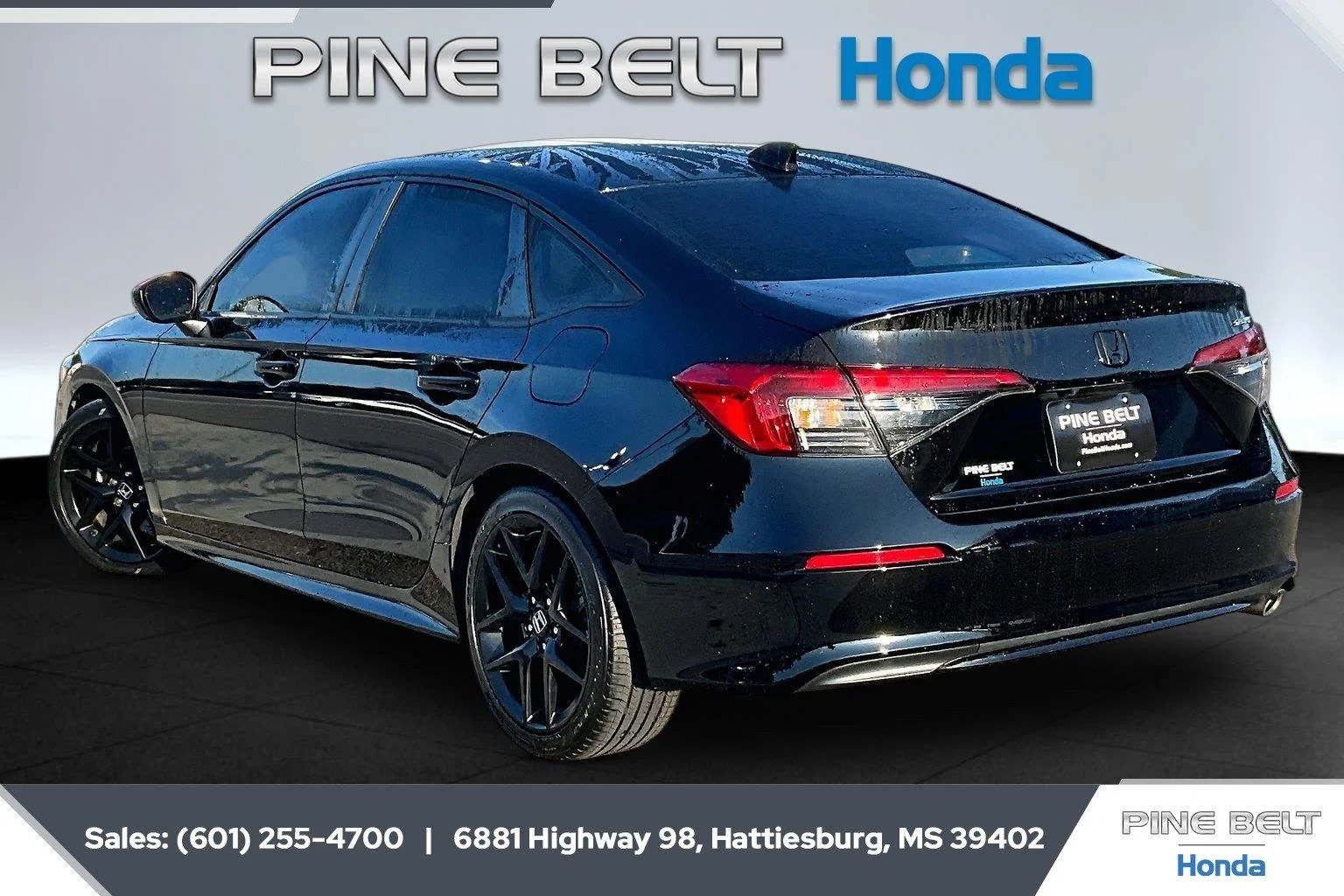 Used 2023 Crystal Black Pearl Honda Sport image 2