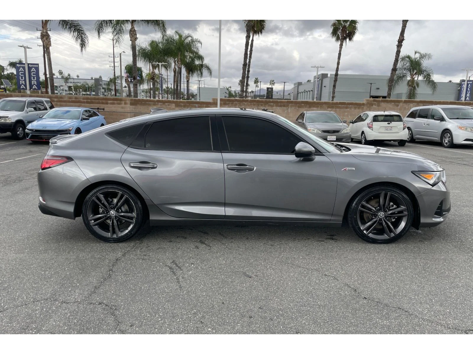 Used 2024 Liquid Carbon Metallic Acura w/A-Spec Technology Package image 6