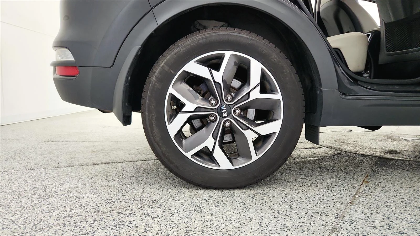 Used 2021 Black Cherry Kia EX image 13