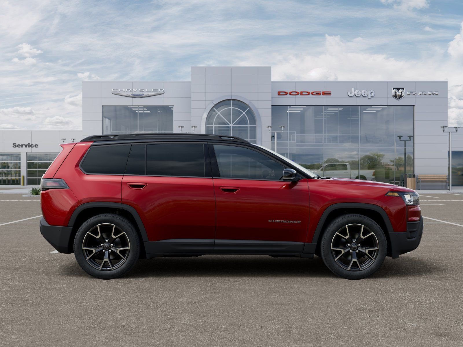 New 2026 Red Hot Pearl-Coat Exterior Paint Jeep Overland image 21