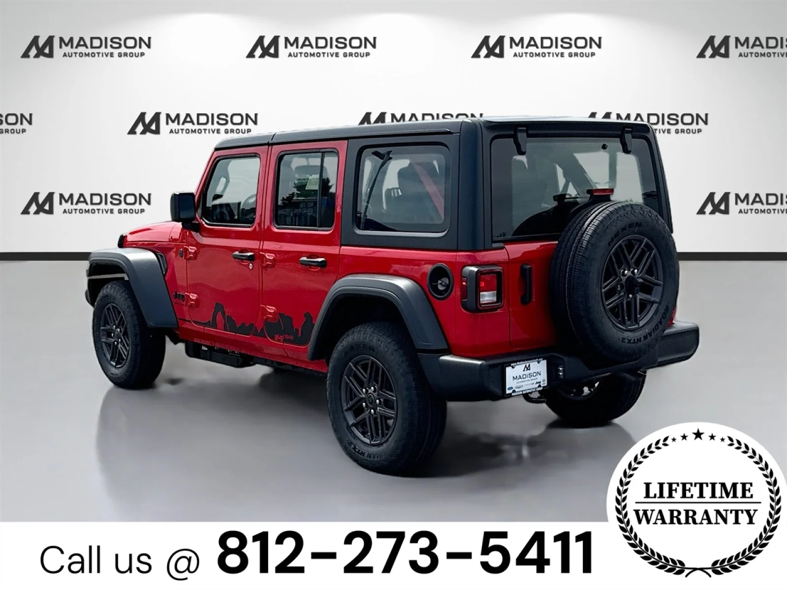 New 2026 Firecracker Red Clearcoat Jeep Sport image 7