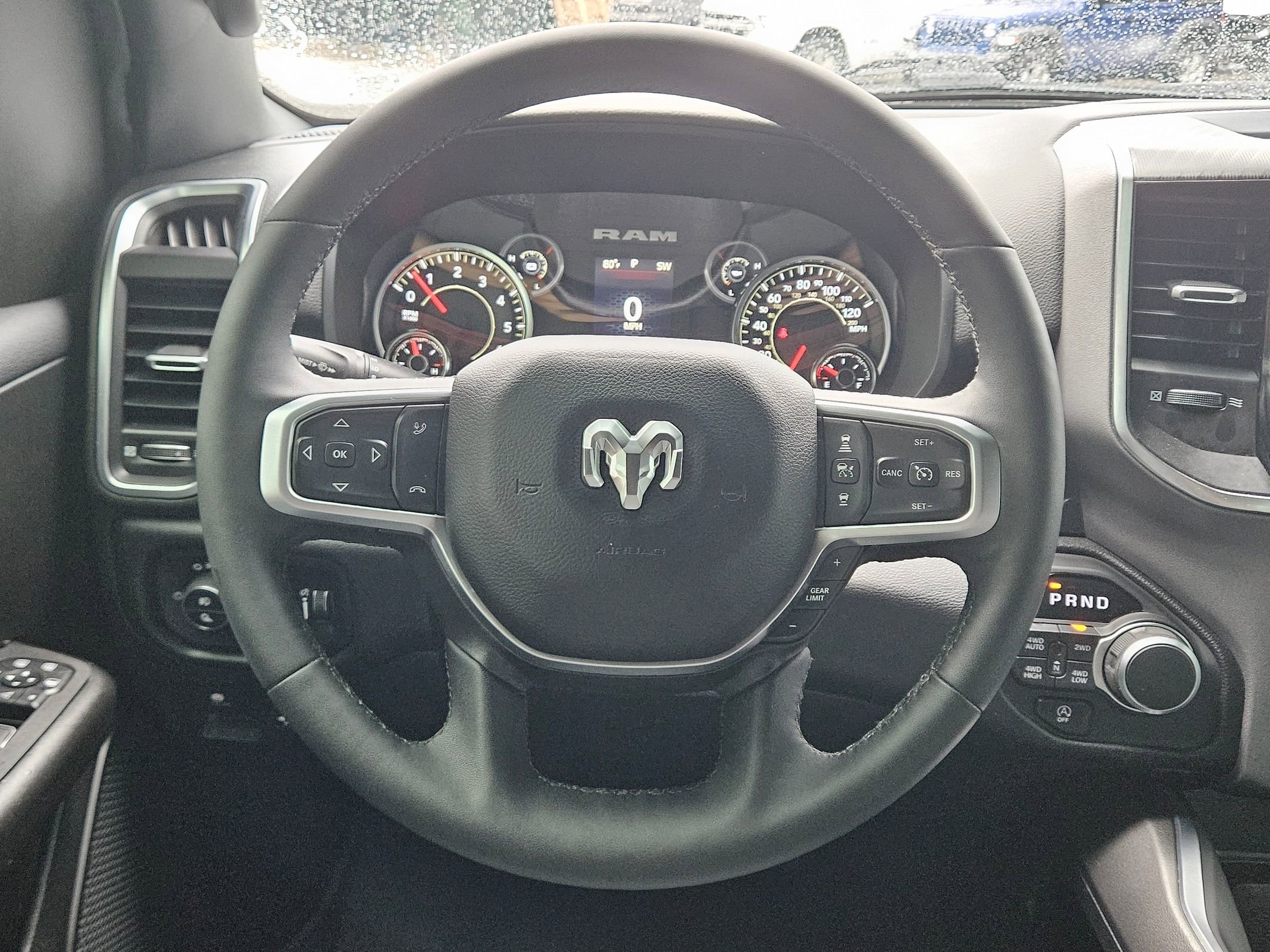 Used 2025 Bright White Clearcoat RAM Big Horn image 15