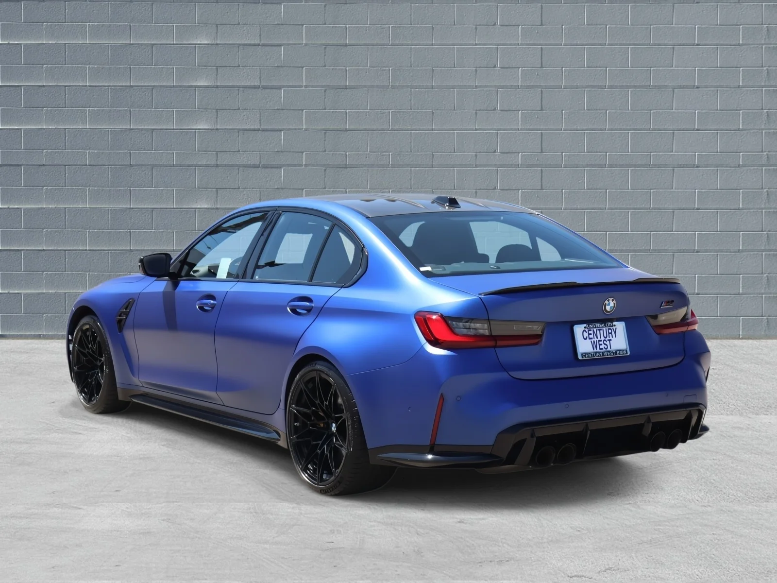 Used 2024 Frozen Portimao Blue Metallic BMW Competition Sedan image 7