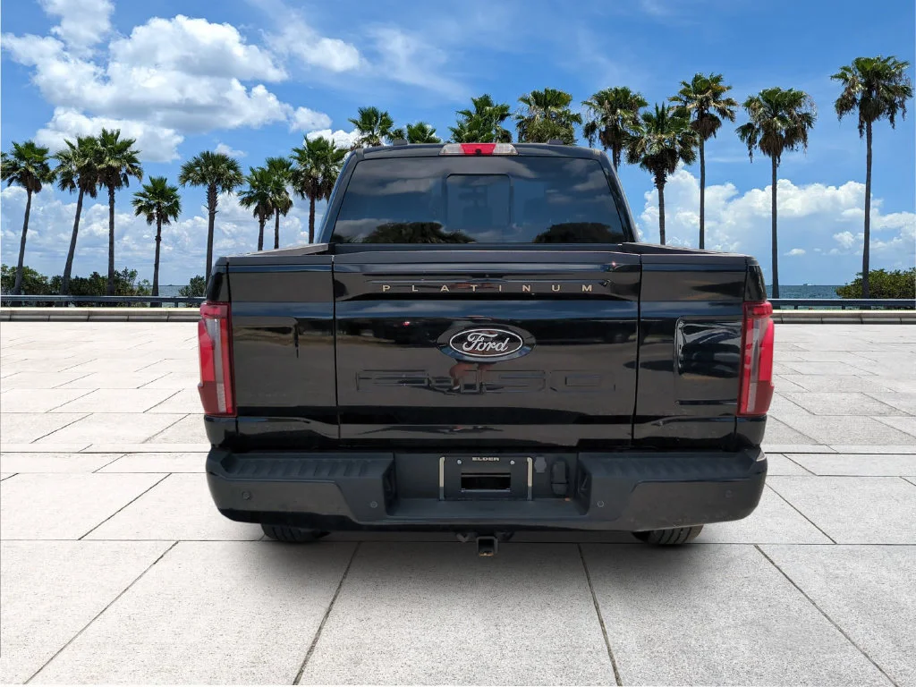 Used 2025 Agate Black Metallic Ford Platinum image 8