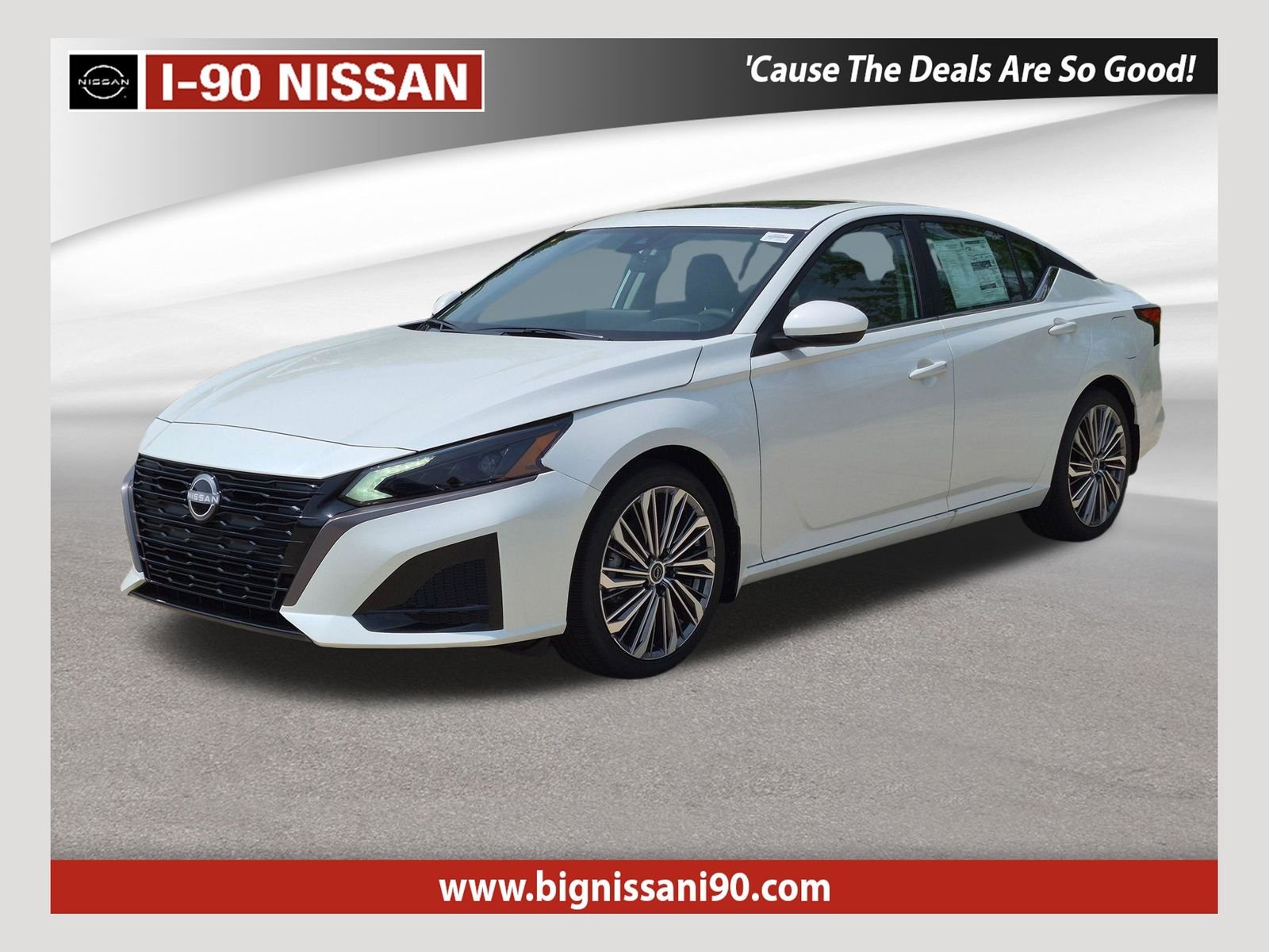 New 2026 Pearl White TriCoat Nissan SV image 1