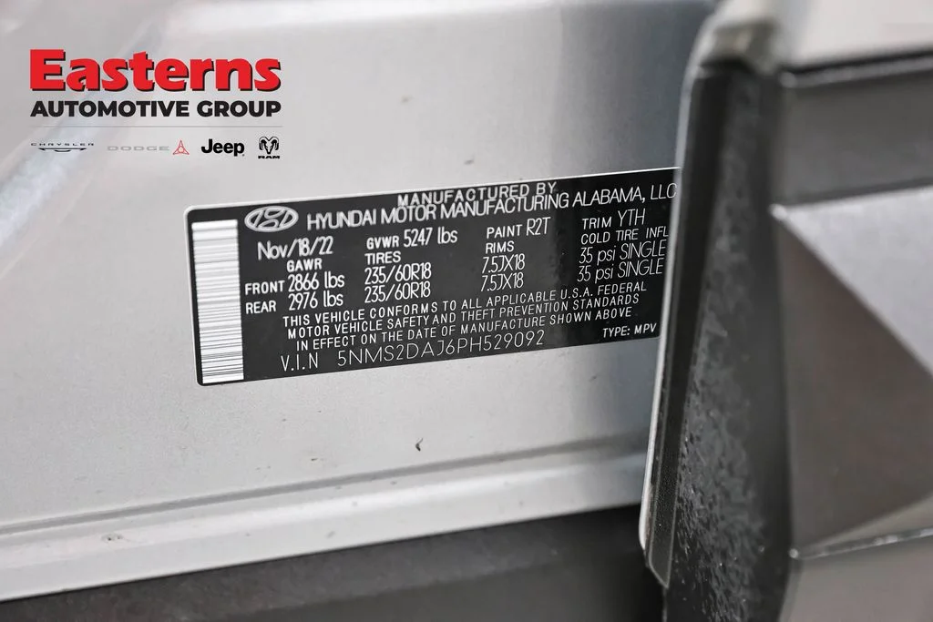 Used 2023 Silver Hyundai SEL image 35