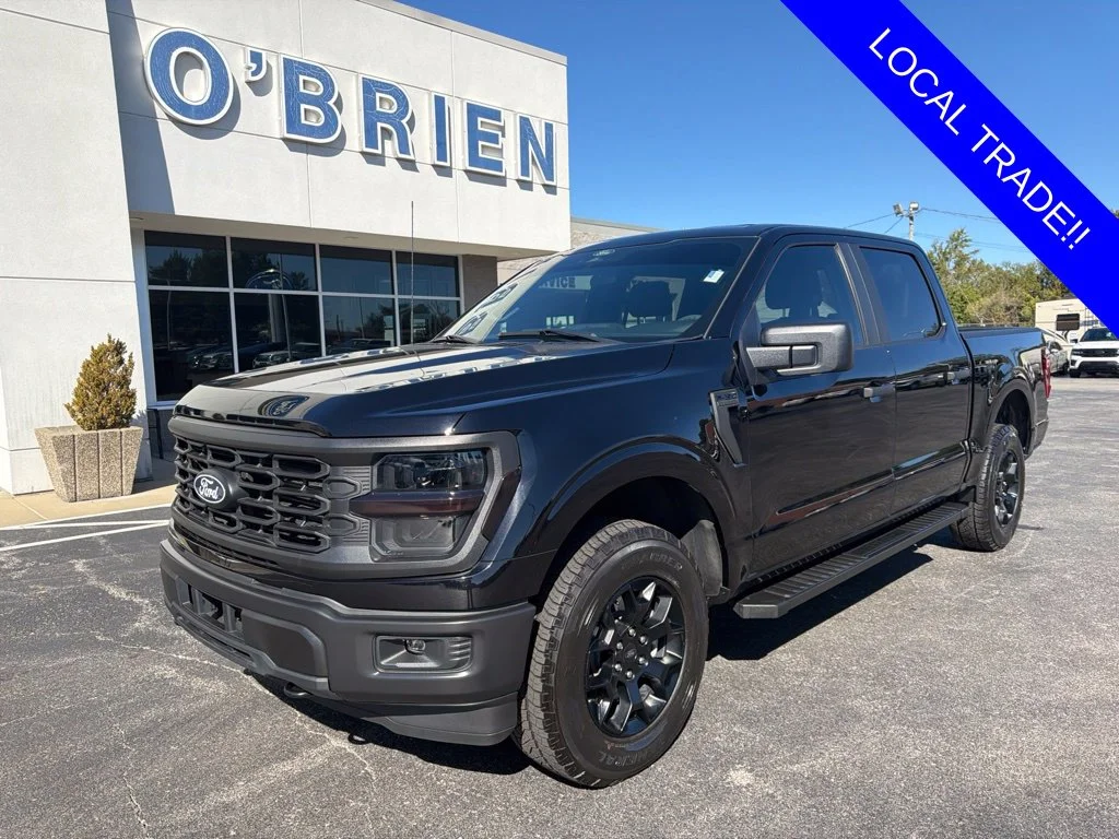 Used 2024 Black Metallic Ford STX image 1