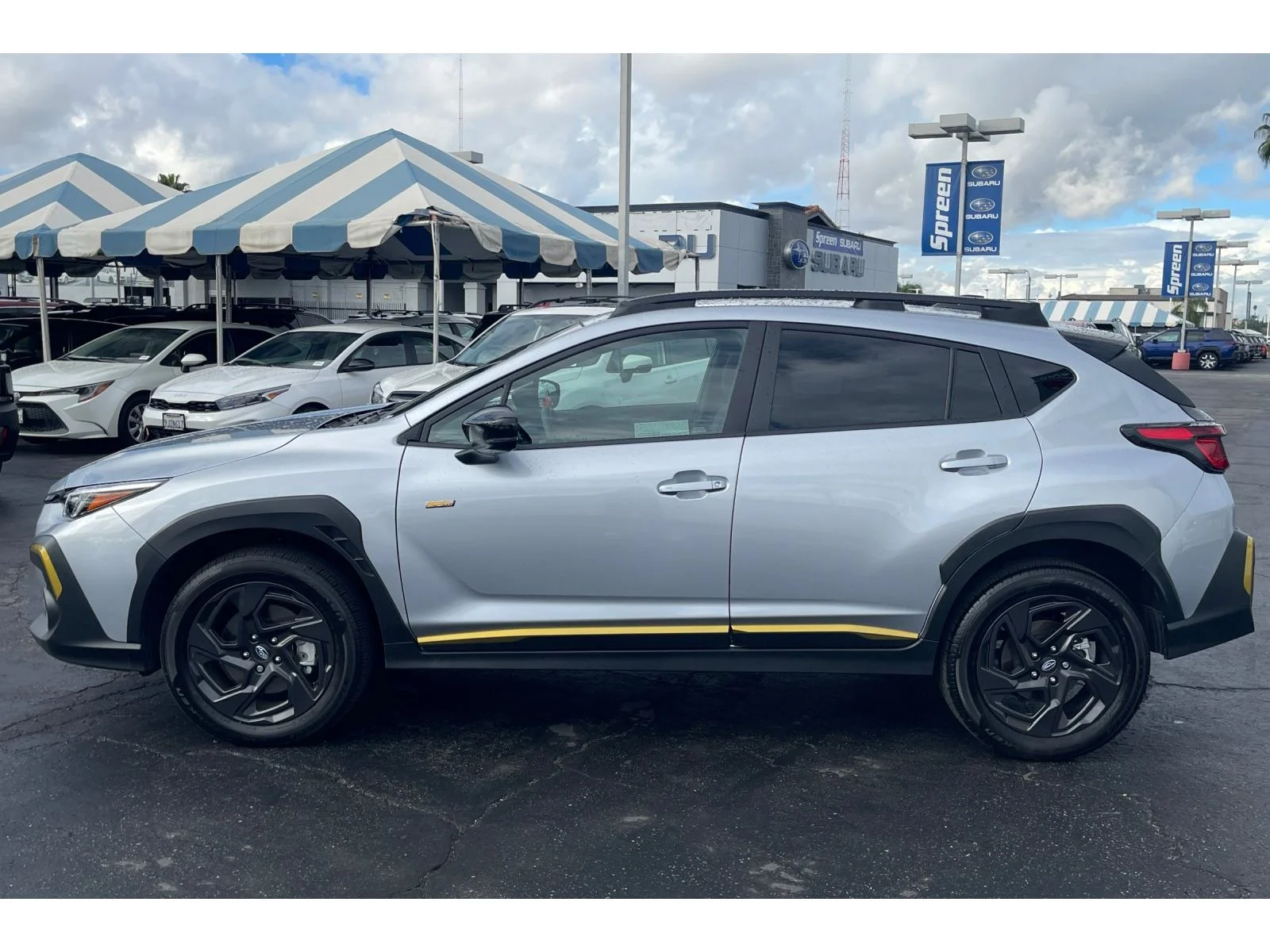 Used 2026 Ice Silver Metallic Subaru Sport image 2