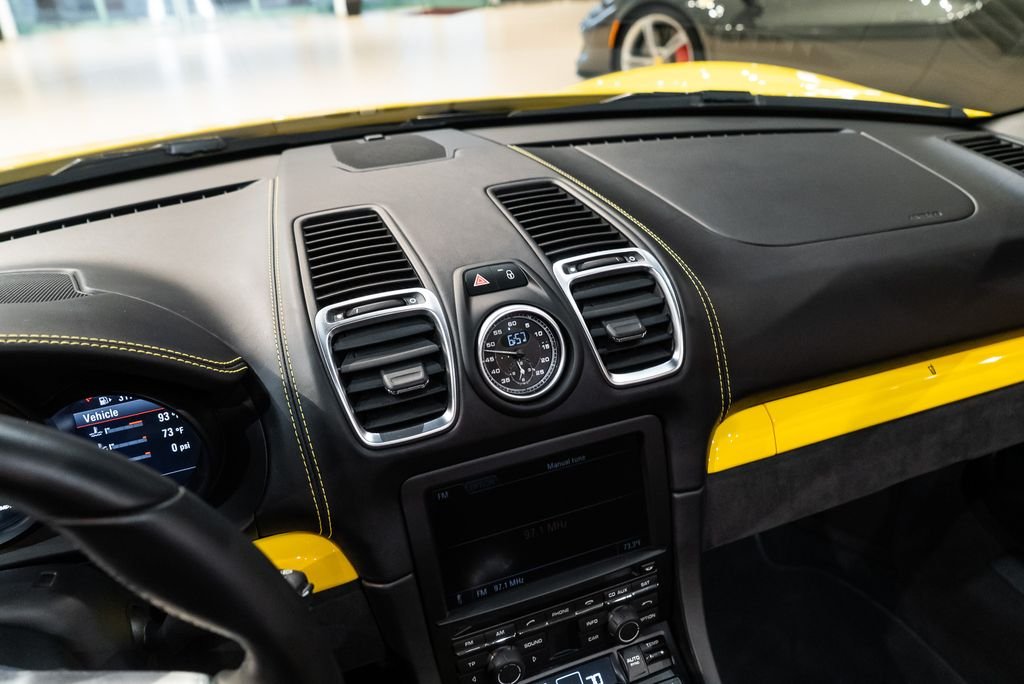 Used 2016 Racing Yellow Porsche Spyder image 32