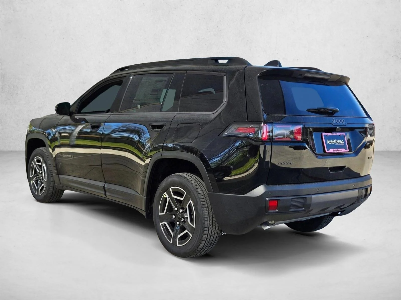 New 2026 Diamond Black Crystal Pearlcoat Jeep Laredo image 9