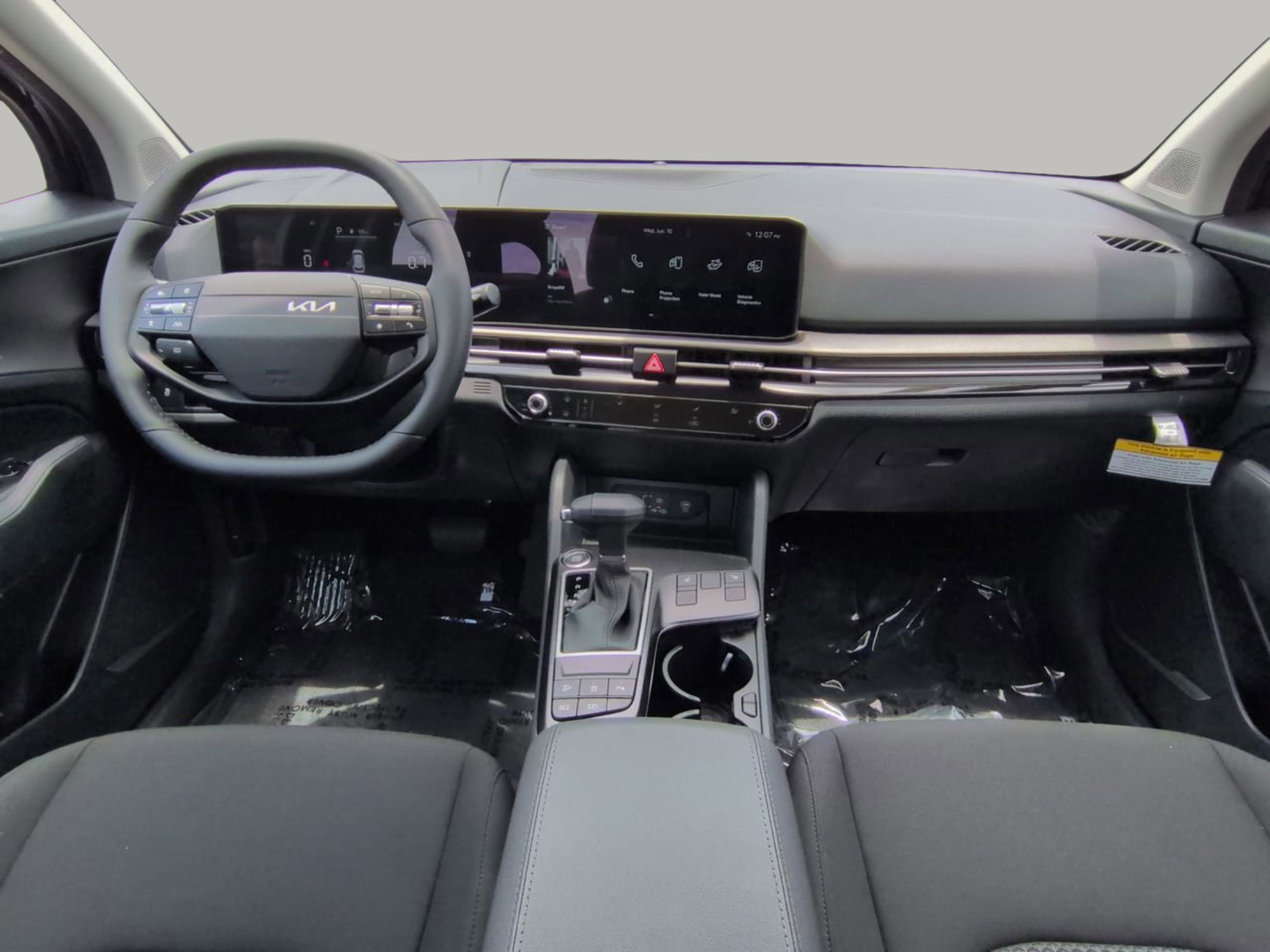 New 2026 Ebony Black Kia LX image 4