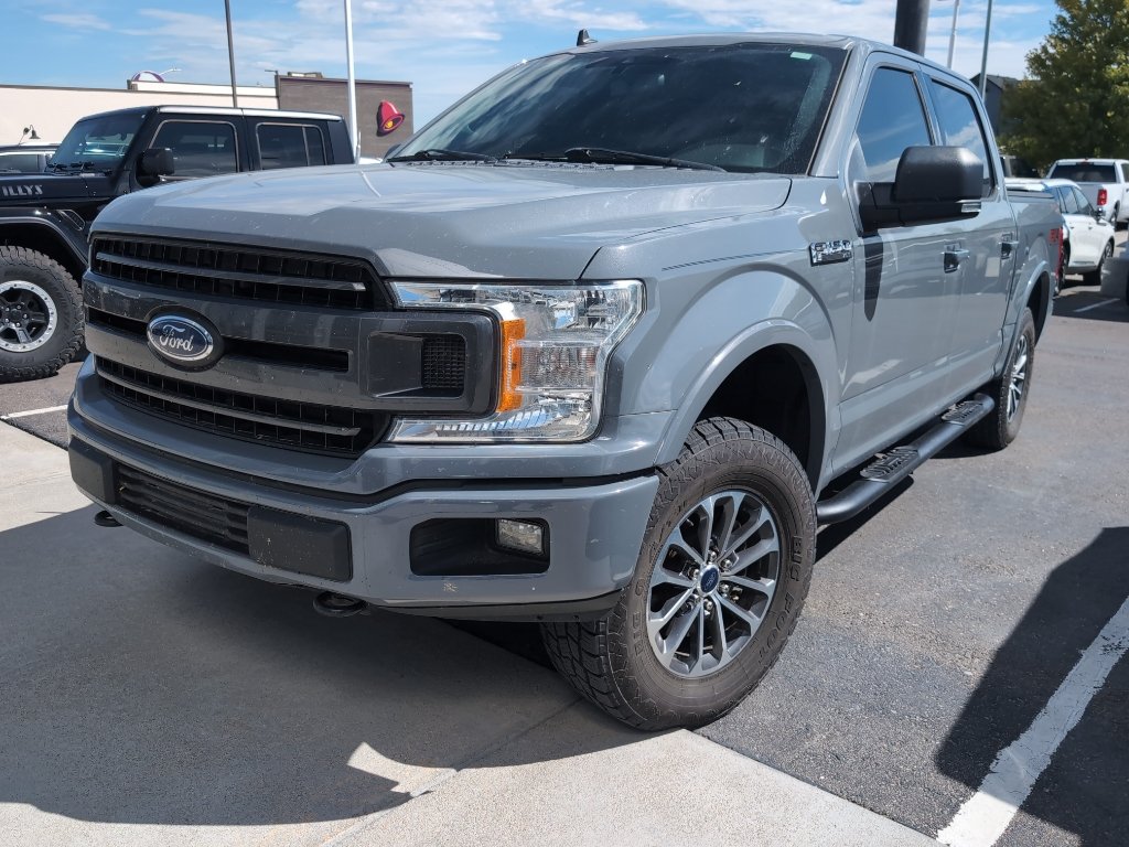 Used 2020 Abyss Gray Metallic Ford XLT image 1