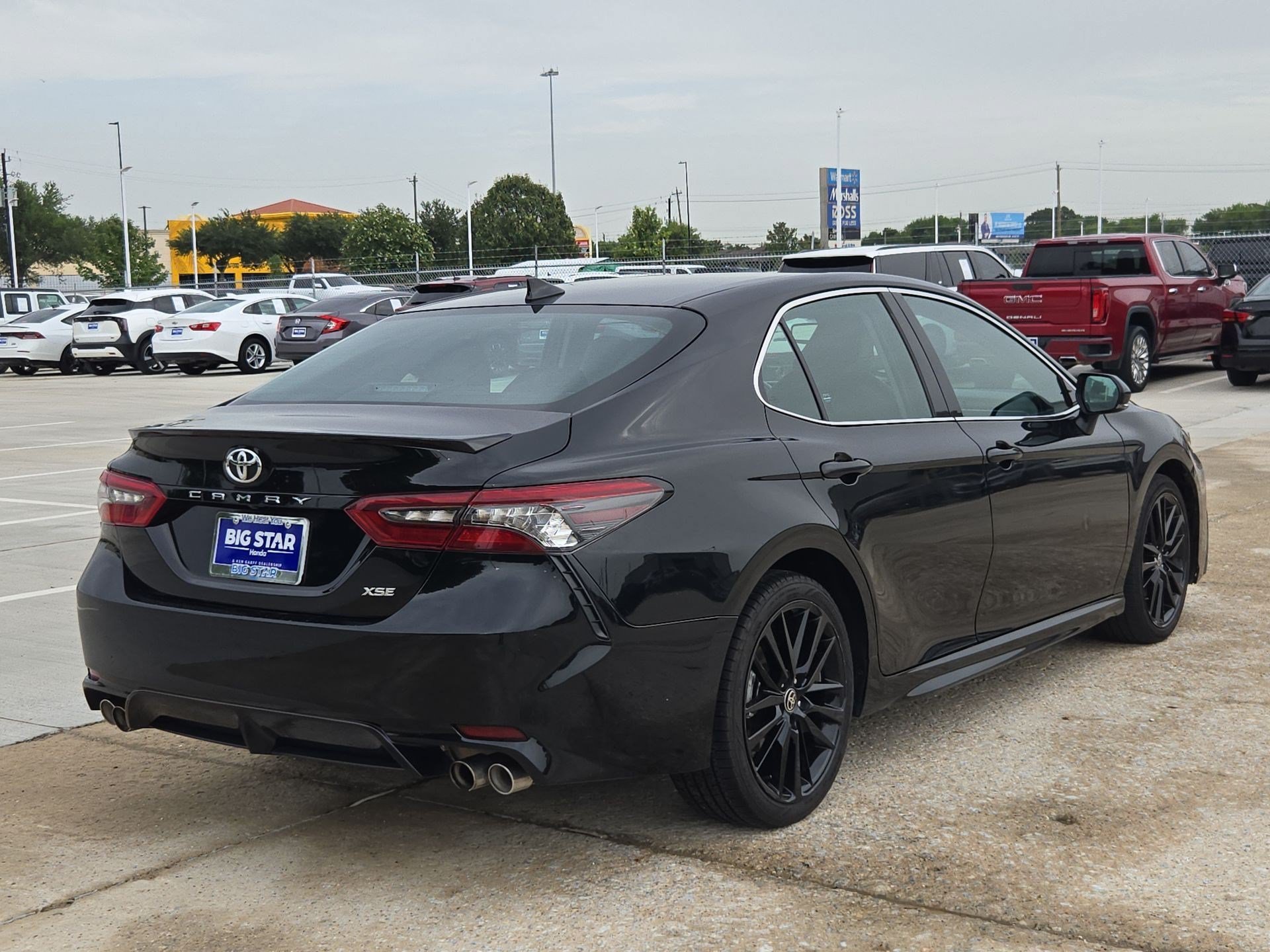 Used 2024 Midnight Black Metallic Toyota XSE image 3