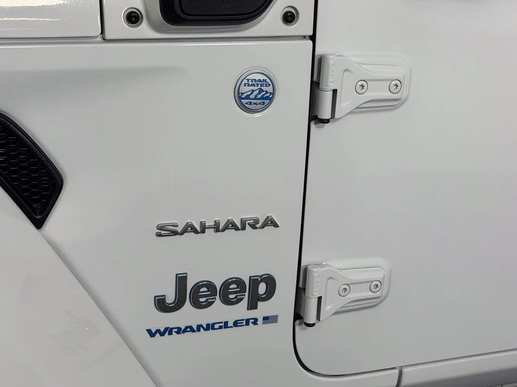 Certified Used 2024 White Jeep Sahara 4xe image 11