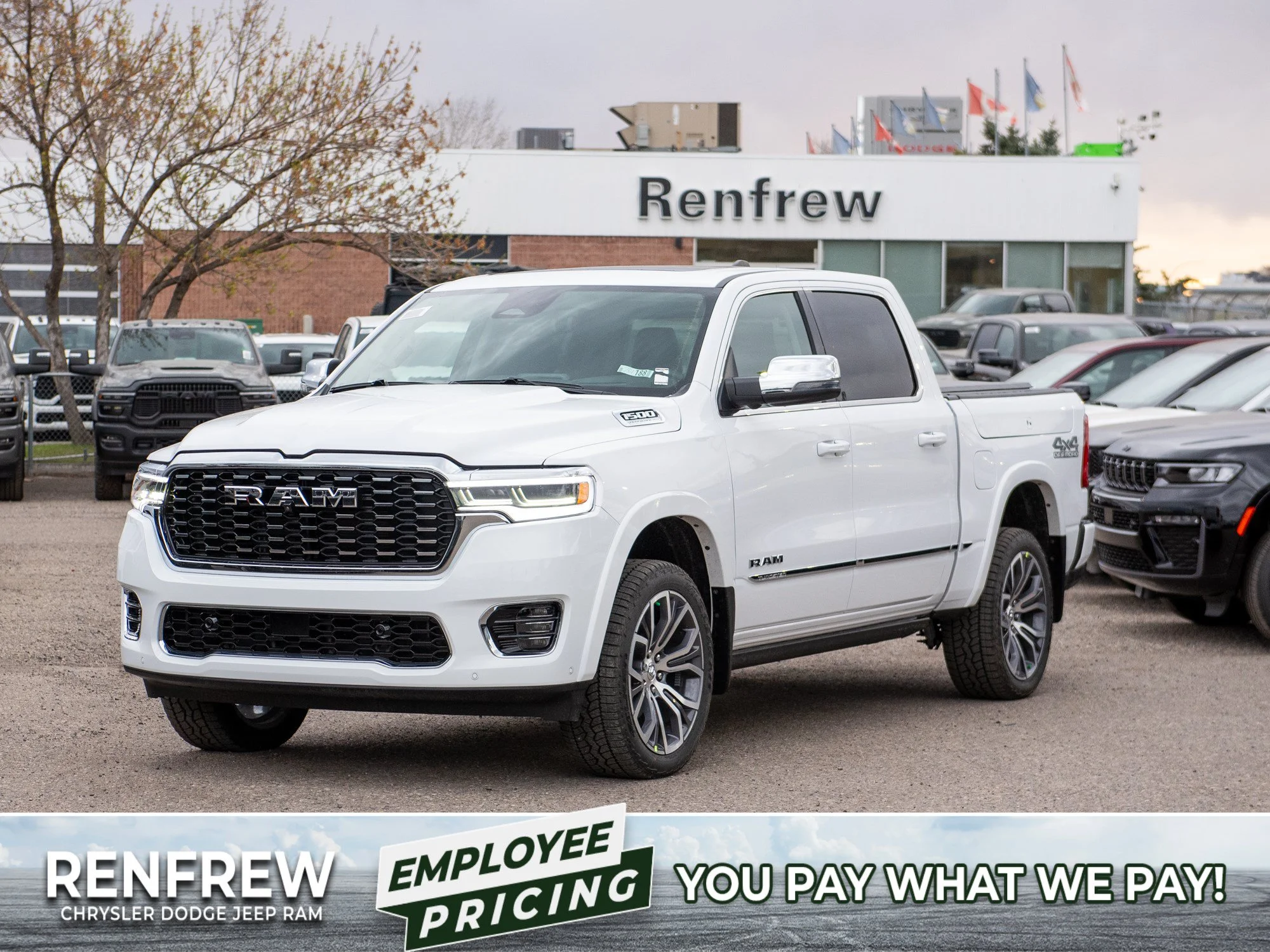 New 2026 White RAM Tungsten* image 1