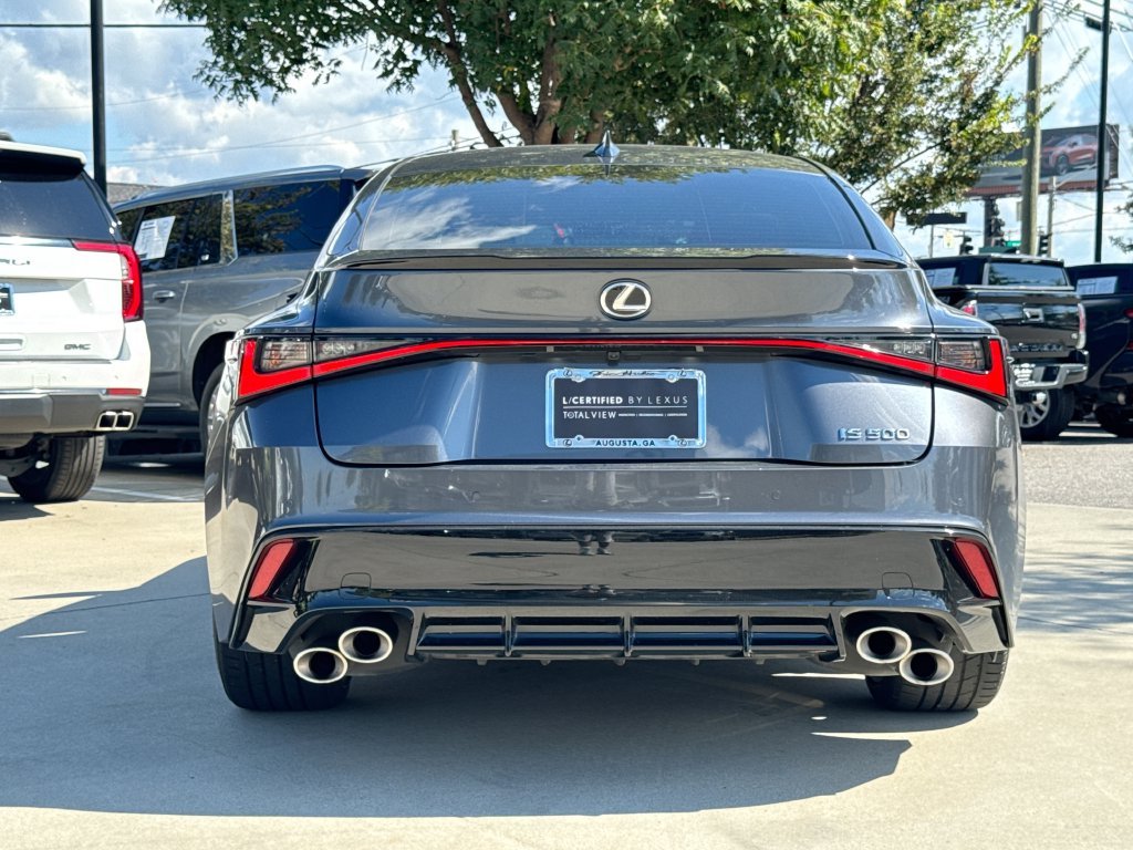 Certified Used 2025 CLOUDBURST GRAY Lexus 500 F SPORT Performance image 8