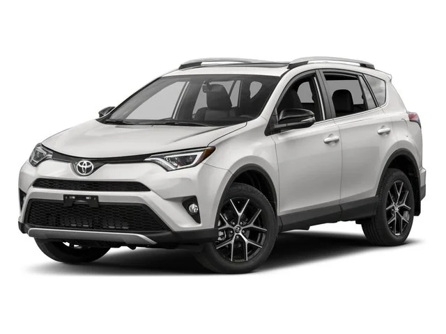 Used 2017 Barcelona Red Metallic Toyota SE image 1