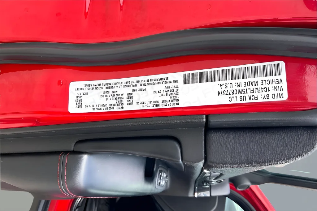 Certified Used 2021 Red Jeep Trailhawk image 16
