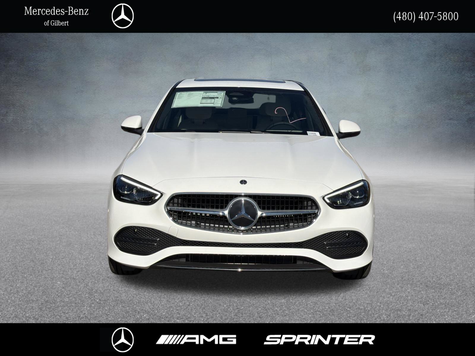New 2026 Polar White Mercedes-Benz C 300 image 2
