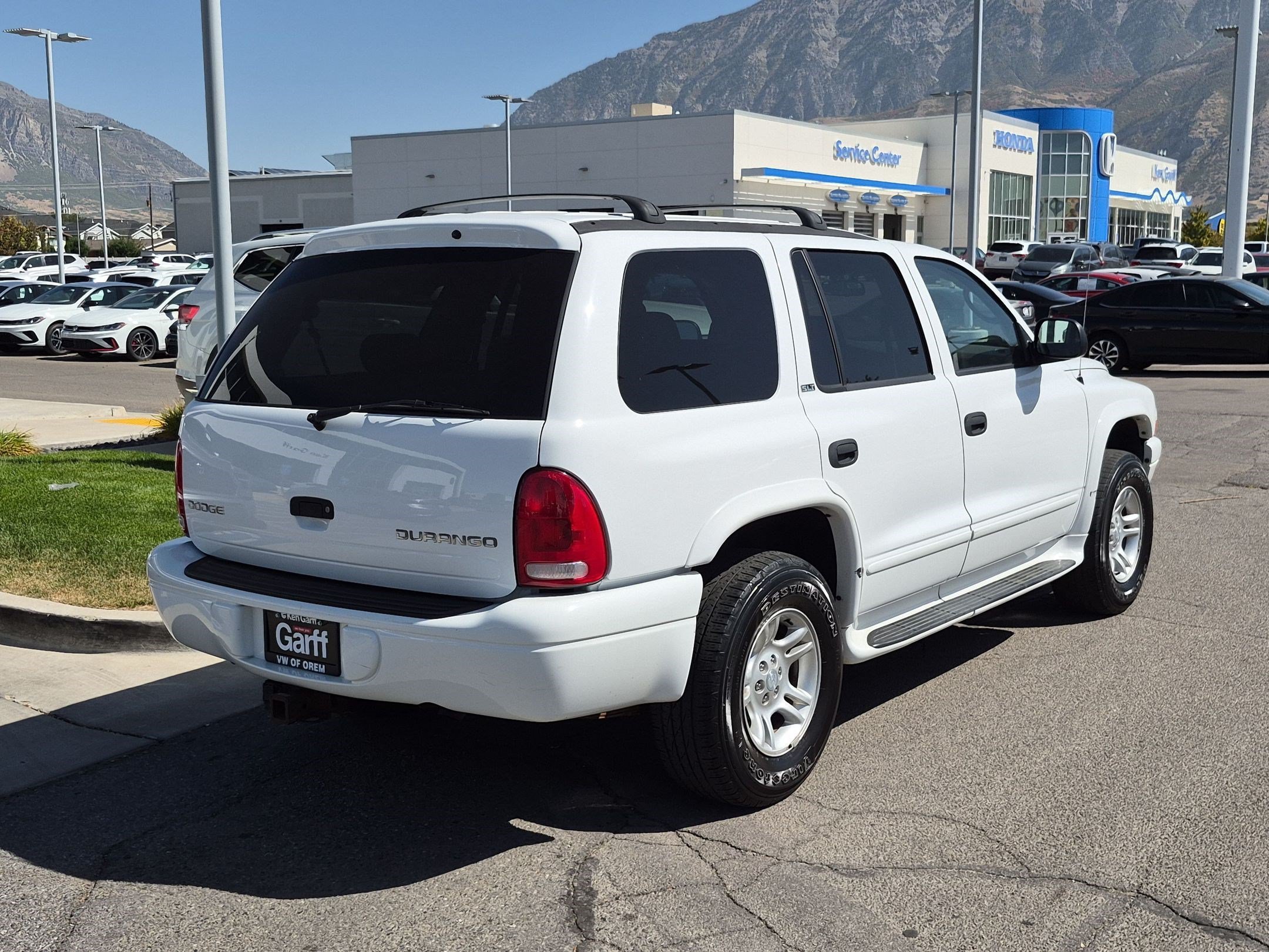 Used 2002 Bright White Clearcoat Dodge SLT image 3