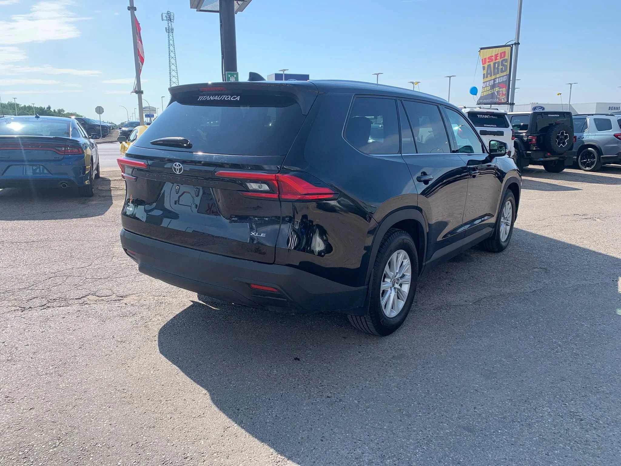 Certified Used 2024 Midnight Black Metallic Toyota XLE AWD*8 Pass | Adaptive Cruise | Htd Leather | Htd Wheel | Lane Keep Assist | Blind Spot Detection image 12