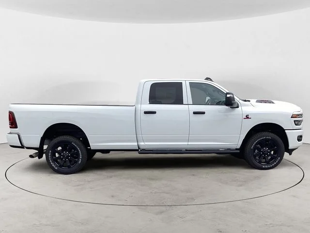 New 2026 Bright White Clearcoat Ram BLACK EXPRESS CREW CAB 4X4 8