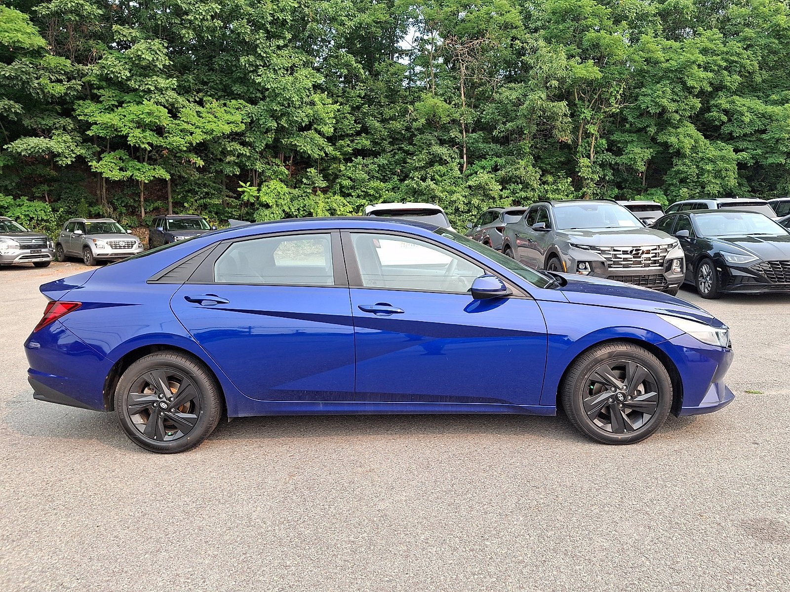 Used 2023 Intense Blue Hyundai SEL image 7