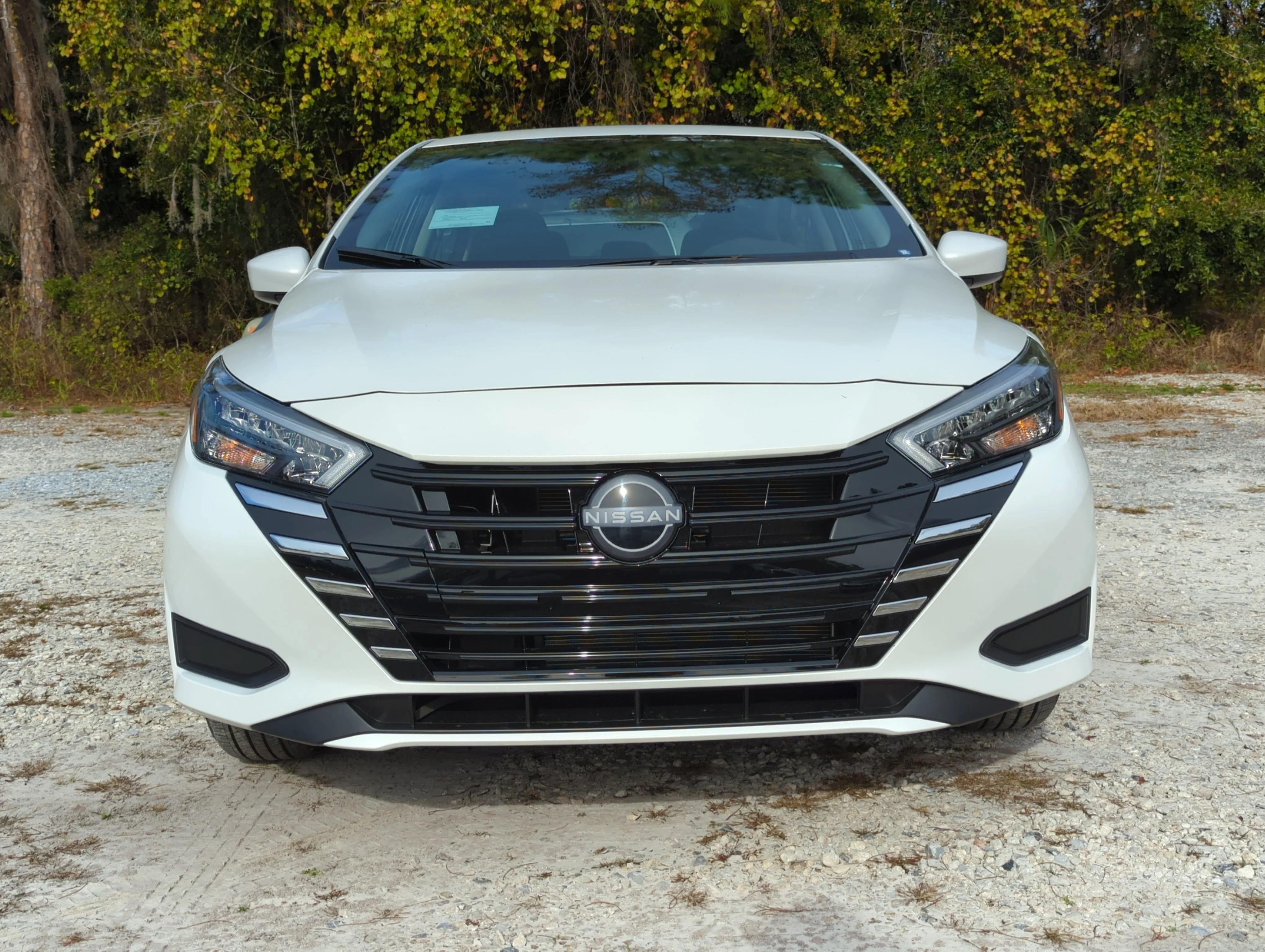 New 2025 Aspen White Tricoat Nissan SV image 3