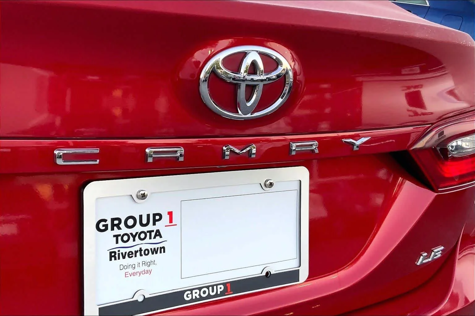Used 2023 Supersonic Red Toyota LE image 28