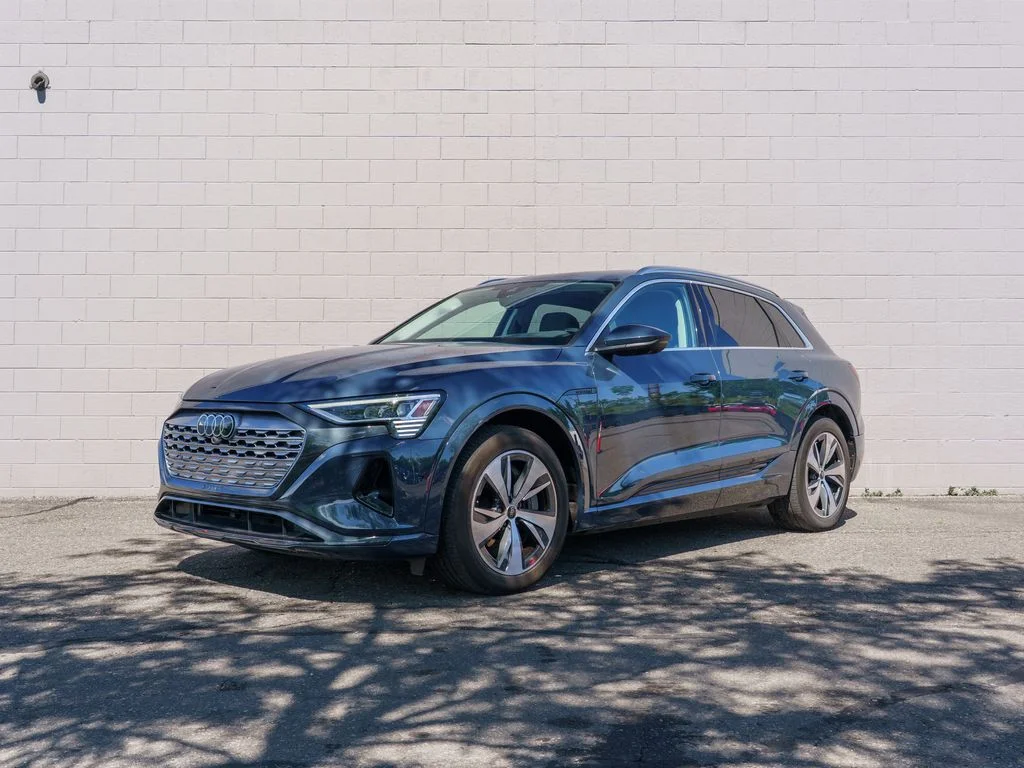 Used 2024 Blue Audi Premium Plus image 1